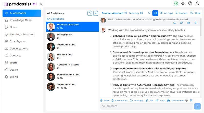 AI Assistants